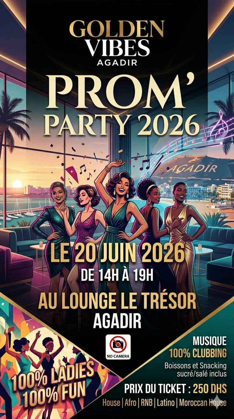 PROM'CLUB PARTY 100% LADIES
